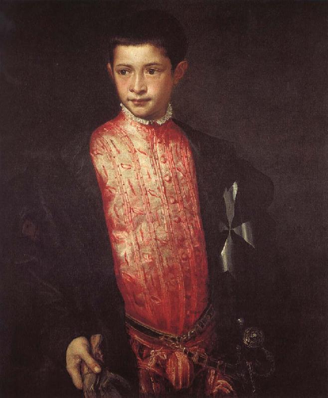 TIZIANO Vecellio Ranuccio Farnese oil painting image